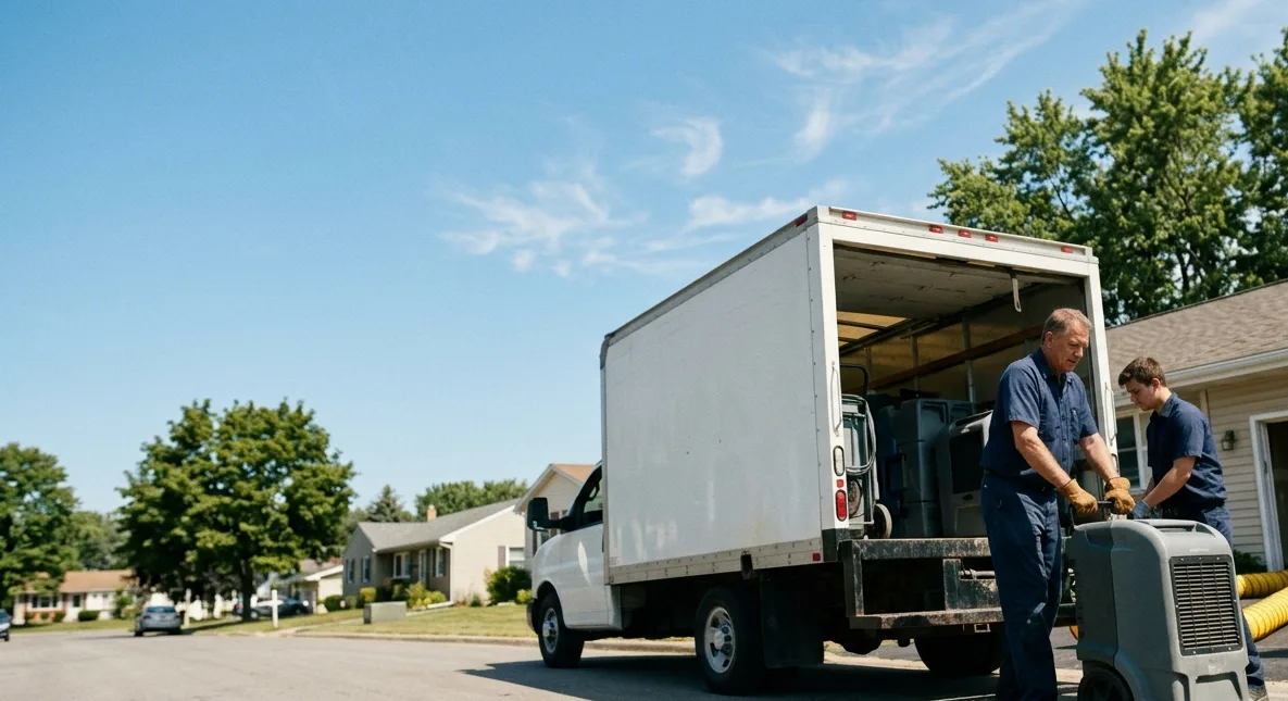 Water Damage Cleanup in Lafayette, IN near me